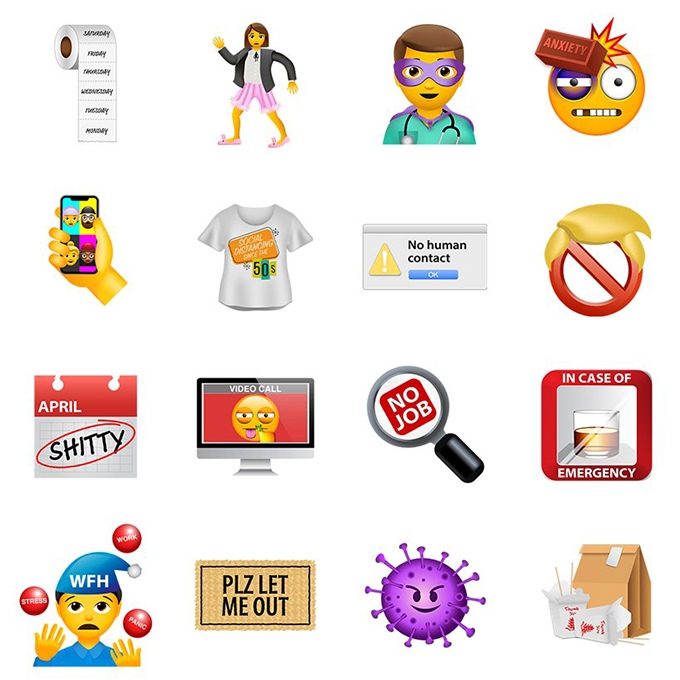 New Emojis About Quarantine