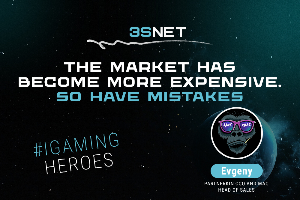 Partnerkin CCO and MAC Head of Sales Evgeny: “The market has become more expensive. So have mistakes.”
